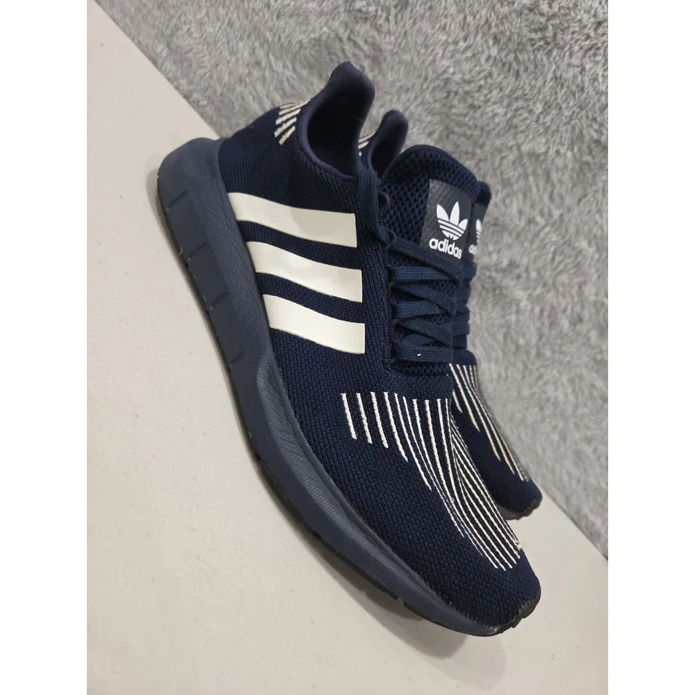 adidas Swift Run Collegiate Navy/EE4445 Footwear White/Blue Sz 11.5